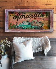 Load image into Gallery viewer, TroubleMaker Trading Company - Amarillo by Morning - 18&quot; x 36&quot; Rectangle Artwork Large
