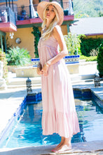 Load image into Gallery viewer, Sweet Lovely by Jen - SMOCKED MAXI DRESS: MAUVE / S / Contemporary
