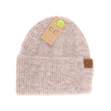 Load image into Gallery viewer, C.C Beanie - Mohair Feel Wide Cuff C.C Beanie HTC0010: Lavender
