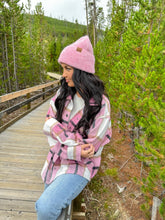 Load image into Gallery viewer, C.C Beanie - Mohair Feel Wide Cuff C.C Beanie HTC0010: Lavender
