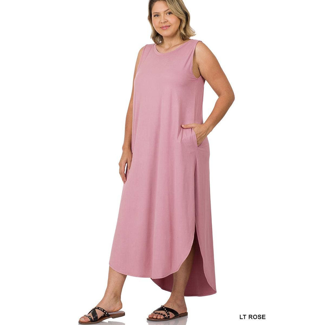 Simple Beauty Dress in Mauve