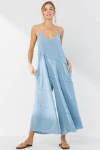 Load image into Gallery viewer, Blue Cloud Wide Leg Romper
