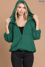 Load image into Gallery viewer, culture code - CHH1816LX-Plus Zip Up Hoodie Top: 3XL / CLASSIC NUDE
