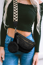 Load image into Gallery viewer, Black Embellished Crossbody
