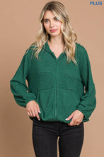 Load image into Gallery viewer, culture code - CHH1816LX-Plus Zip Up Hoodie Top: 3XL / CLASSIC NUDE
