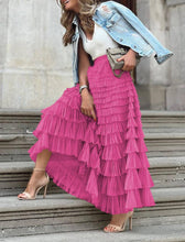 Load image into Gallery viewer, Classy Day Ruffles Skirt
