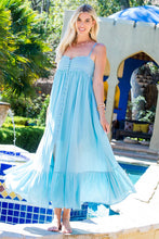 Load image into Gallery viewer, Sweet Lovely by Jen - SMOCKED MAXI DRESS: MAUVE / S / Contemporary
