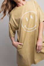 Load image into Gallery viewer, Smiley Tshirt Dress
