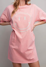 Load image into Gallery viewer, Smiley Tshirt Dress
