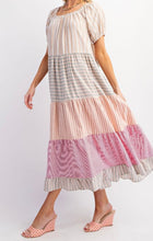 Load image into Gallery viewer, Little Striped Boho Dress
