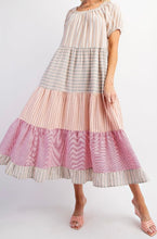 Load image into Gallery viewer, Little Striped Boho Dress
