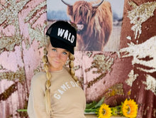 Load image into Gallery viewer, WILD Trucker Hat-Black
