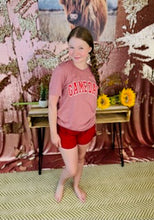 Load image into Gallery viewer, Brick Red-TRACK SHORTS w/ lining &amp; mesh back pocket
