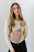 Load image into Gallery viewer, modern+chic - Bridget Sling Crossbody Fanny Mini Belt Bag: Camel
