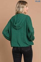 Load image into Gallery viewer, culture code - CHH1816LX-Plus Zip Up Hoodie Top: 3XL / CLASSIC NUDE
