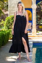 Load image into Gallery viewer, Sweet Lovely by Jen - SMOCKED MAXI DRESS: MAUVE / S / Contemporary
