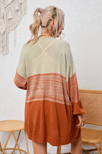 Load image into Gallery viewer, Orange Pompom Cardi
