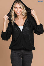 Load image into Gallery viewer, culture code - CHH1816LX-Plus Zip Up Hoodie Top: 3XL / CLASSIC NUDE
