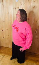 Load image into Gallery viewer, Long Sleeve Neon PINK MERRY T
