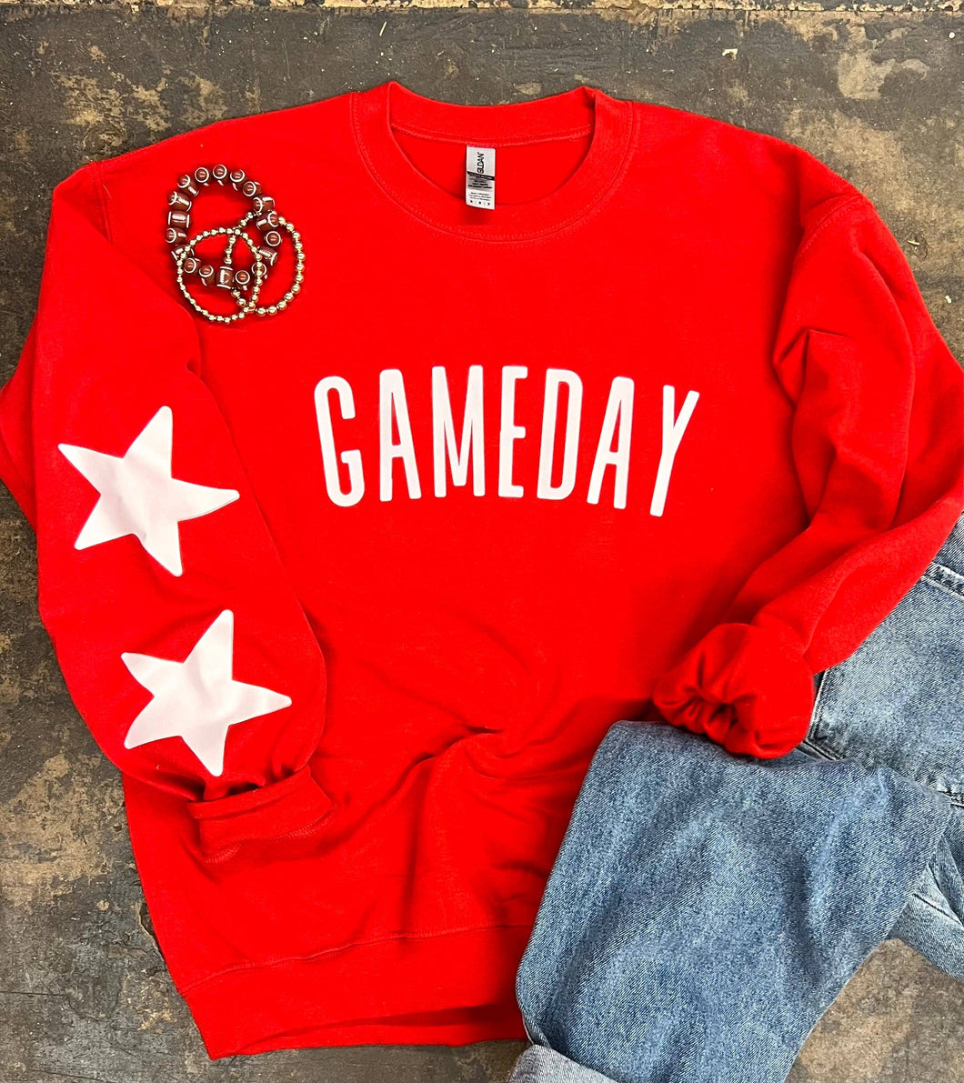 GAMEDAY Sweatshirt- RED