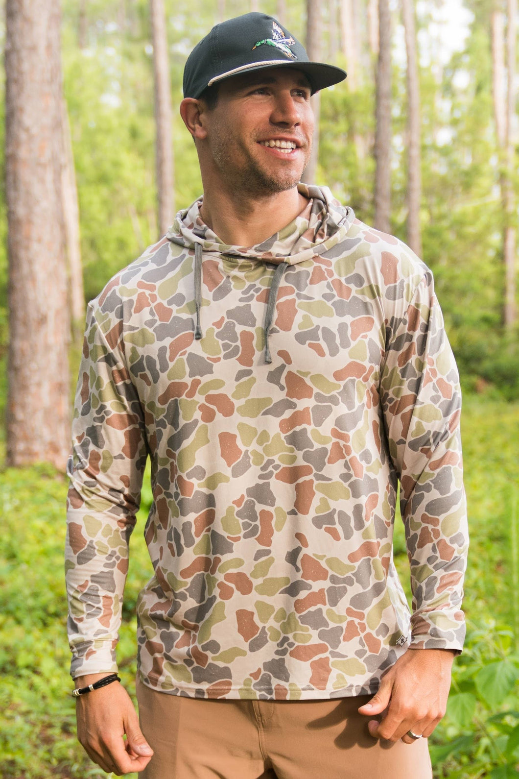 Performance Hoodie Driftwood Camo