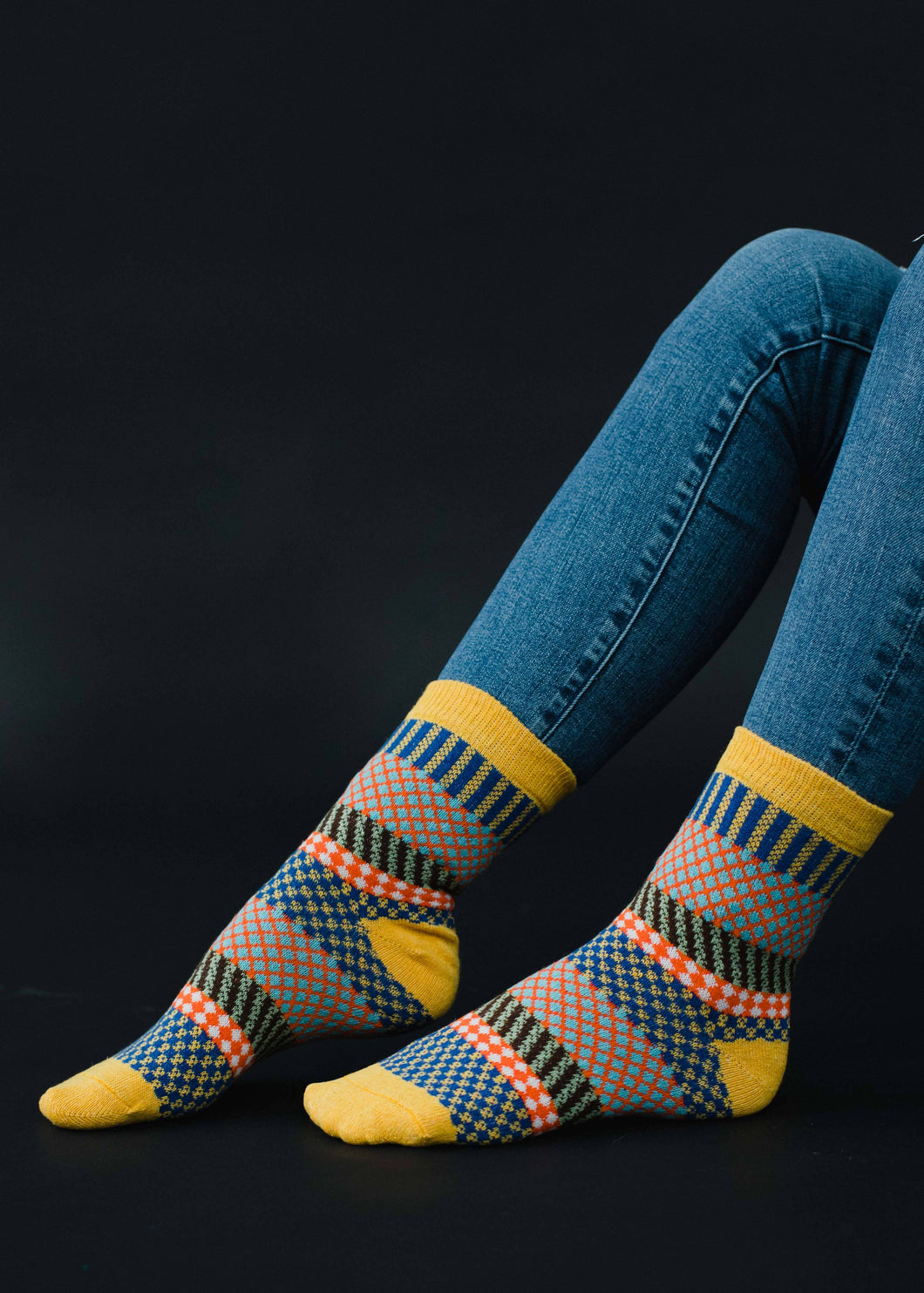 Colorful Mismatch Socks-