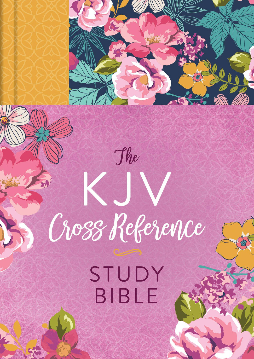 Barbour Publishing, Inc. - KJV Cross Reference Study Bible (Marmalade Blossoms)