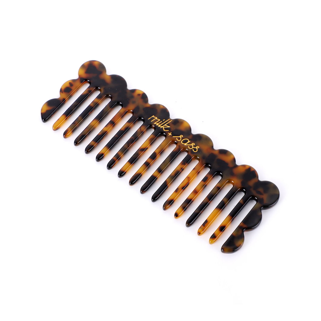 MILK+SASS - Sugar Ribbon detangling wide teeth comb