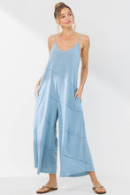 Load image into Gallery viewer, Blue Cloud Wide Leg Romper
