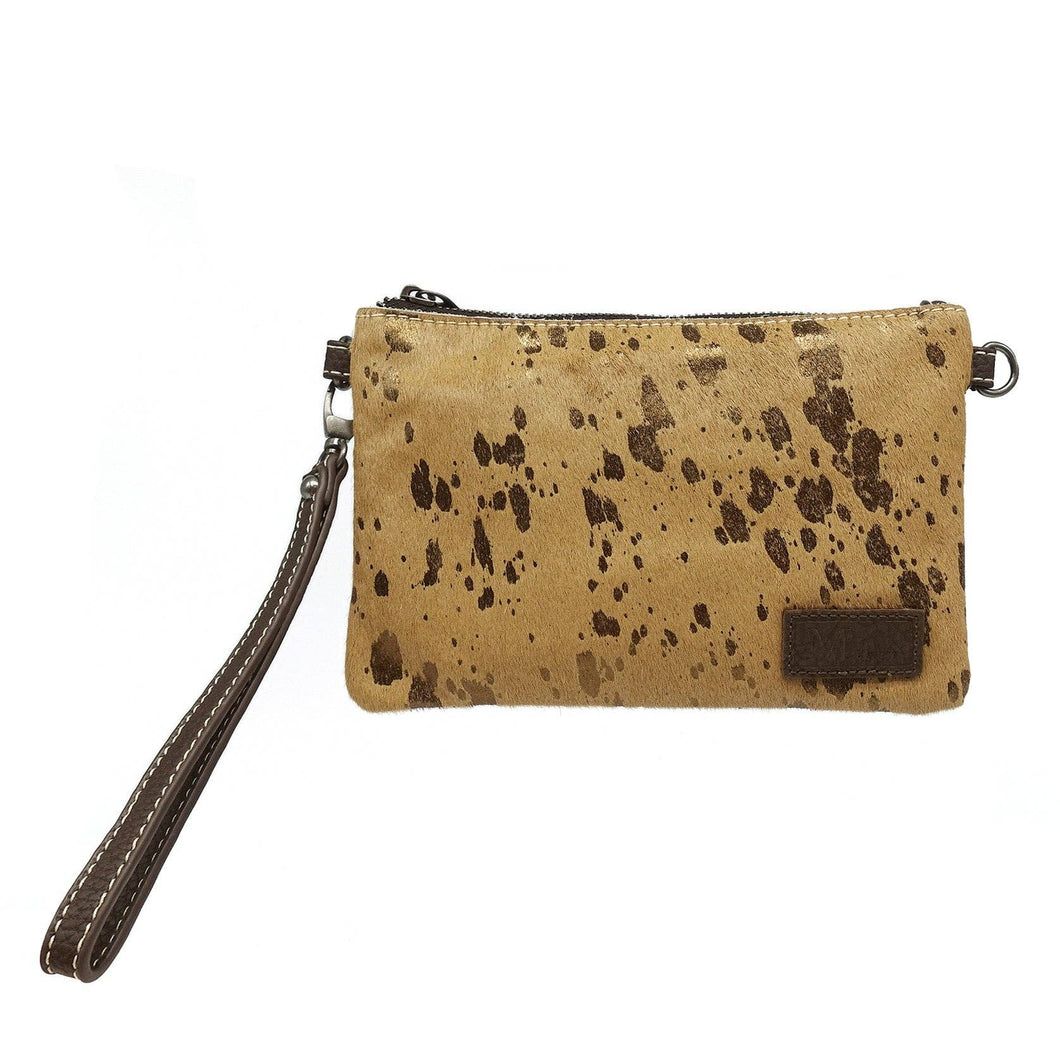 Montana West - RLH-009 Montana West Hair-On Cowhide Leather Clutch/Crossbody