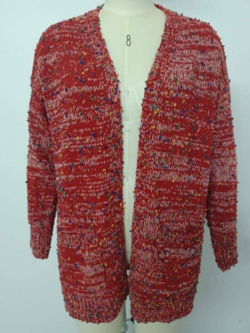 Confetti Cardigans...Red or Green