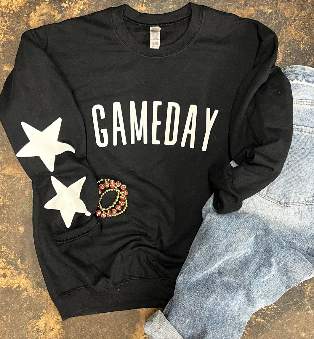 GAMEDAY Sweatshirt- Black