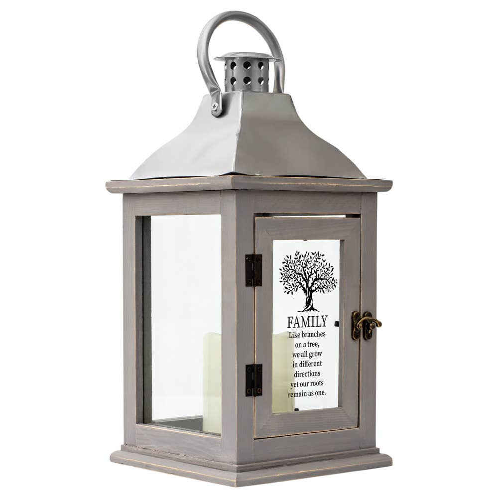 Cottage Garden - FAMILY GREY LANTERN