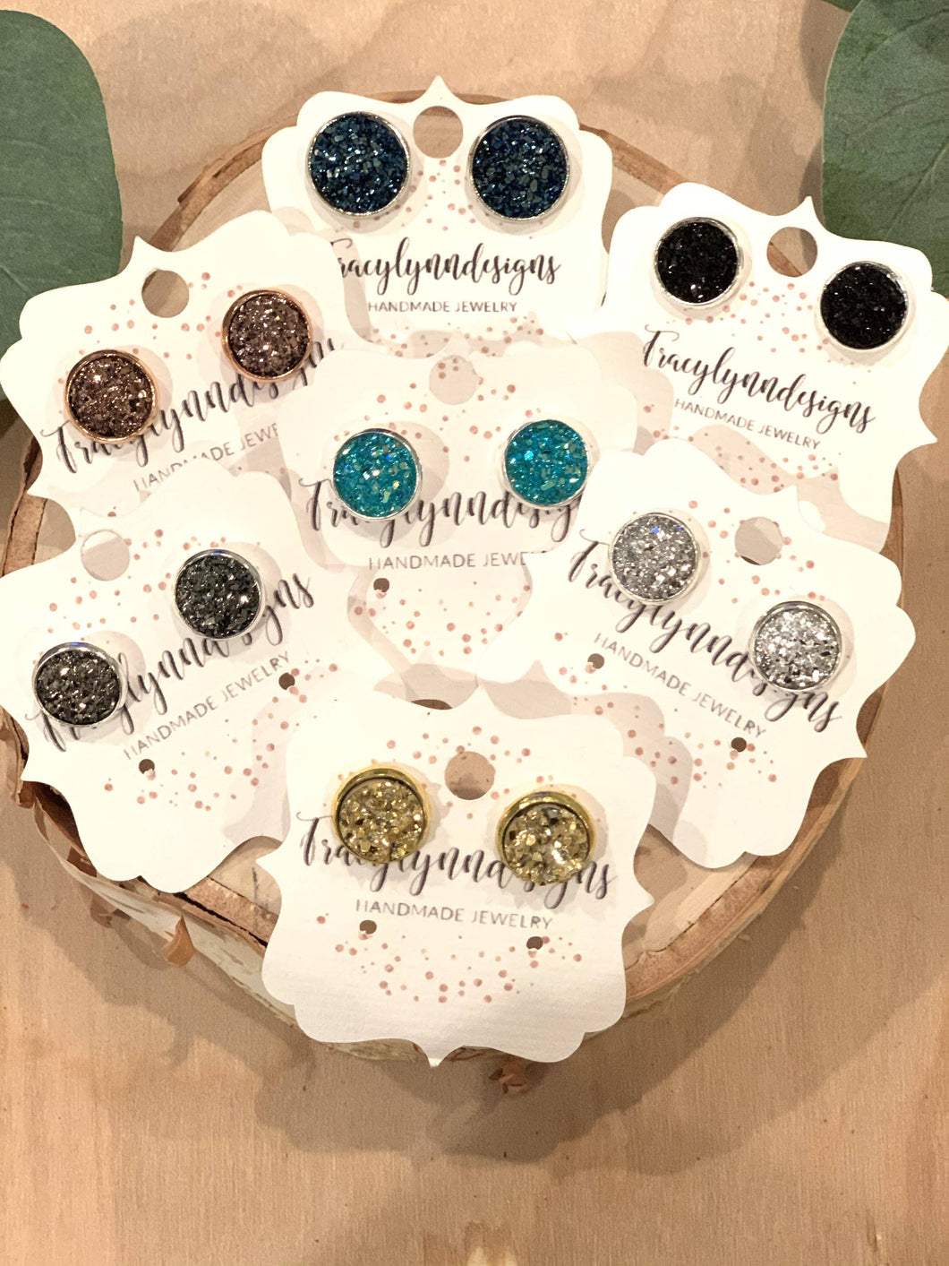 Tracy Lynn Designs - Druzy Stud