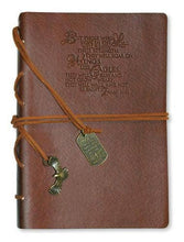 Load image into Gallery viewer, Faux Leather Journal with Bookmark
