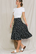 Load image into Gallery viewer, Plus Animal Print High Waisted Midi Skirt
