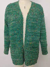 Load image into Gallery viewer, Confetti Cardigans...Red or Green
