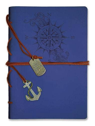 Faux Leather Journal with Bookmark